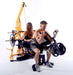 Workbench Curl Machine Attachment WB-CMA connected to Powertec Workbench shown with levergym
