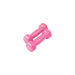  Body-Solid Tools 1 lb Vinyl Dumbbell Pair with durable coating