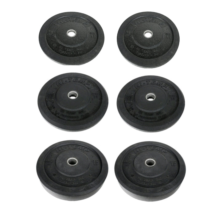 Crumb Rubber Bumper Plates Hi Temp