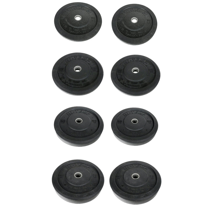 Crumb Rubber Bumper Plates Hi Temp