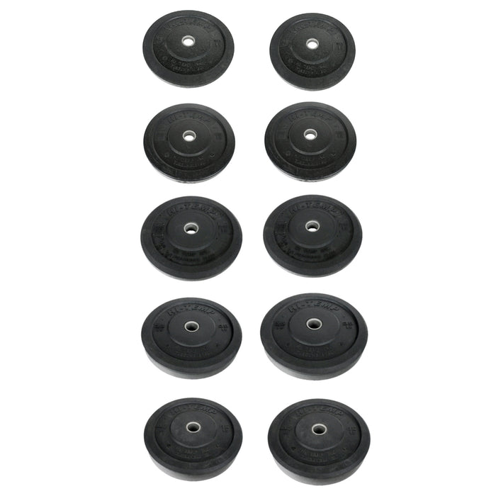 Crumb Rubber Bumper Plates Hi Temp