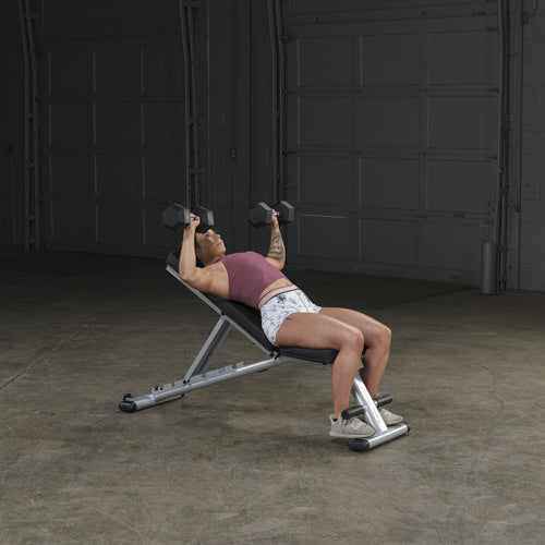 FID Weight Bench Folding Adjustable Flat Incline Decline GFID225