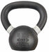 4kg ISF Kettlebell front side white color stripe and showing  weight in lbs and kgs on white background