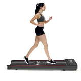Tapis de Course Q2 avec Haut-parleur Bluetooth, Vitesse 1-10 km/h