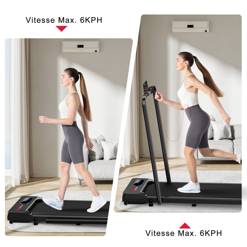 Tapis de Course T2, Vitesse 1-6KM/H